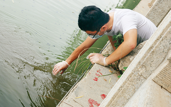 “守护小清河”项目启动，小清河非法排污口调研
